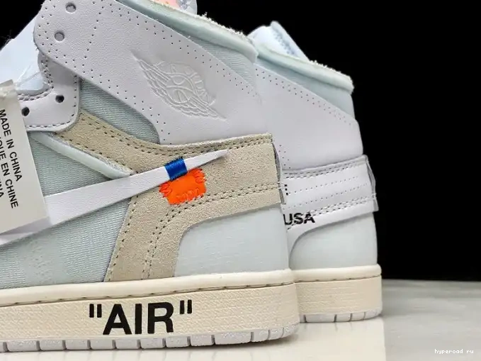 1 AQ0818-100 White Air Jordan High Off-White Retro 0513
